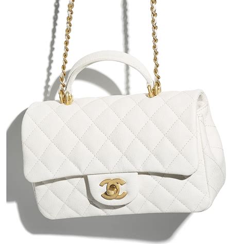 top handle chanel|mini flap bag Chanel 2021.